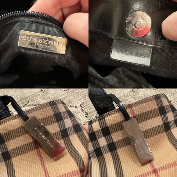 Burberry Nova Check Tote Bag in Coated Canvas - Picture 6 of 12